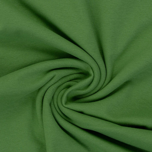 Swafing (Solid) | 0603 Green Olive (new) | French Terry | BY THE HALF YARD