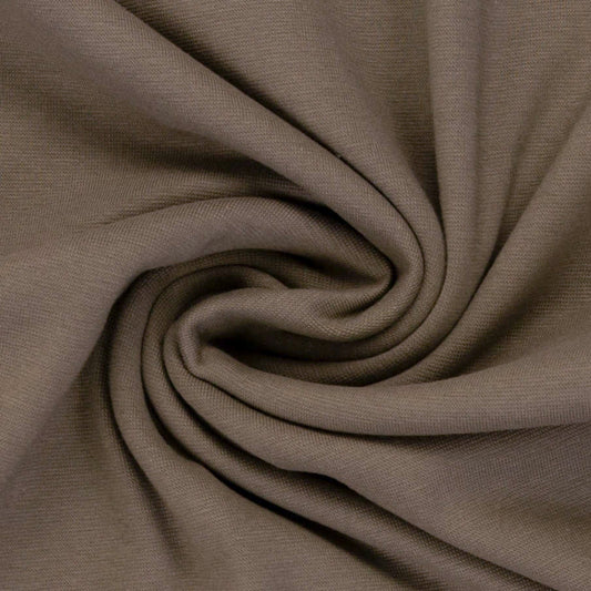 Swafing (Solid) | 0675 Putty (new) | Brushed French Terry | BY THE HALF YARD