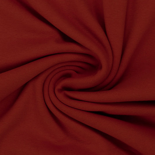 Swafing (Solid) | 0712 Burnt Orange (new) | Brushed French Terry | BY THE HALF YARD