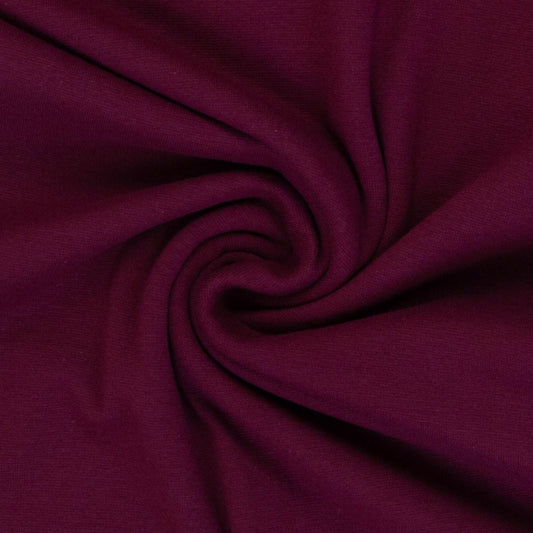 Swafing (Solid) | 0937 Burgundy (new) | French Terry | BY THE HALF YARD
