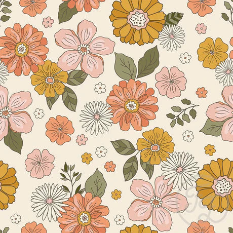 Family Fabrics | BlossomCharm Big | 100-2099 (by the full yard)