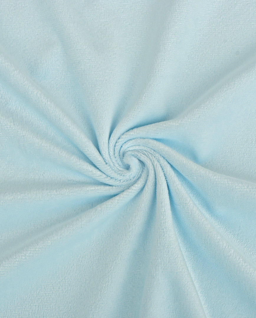 Minky Plain : 5180 : 1001 : Light Blue