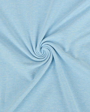 Jersey White Heathered 8973 101 : 8973 Heathered : 101 : Light Blue