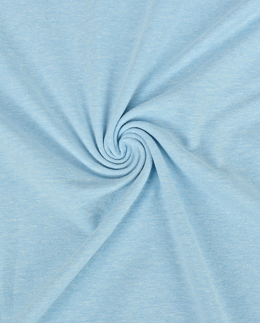 Jersey White Heathered 8973 101 : 8973 Heathered : 101 : Light Blue