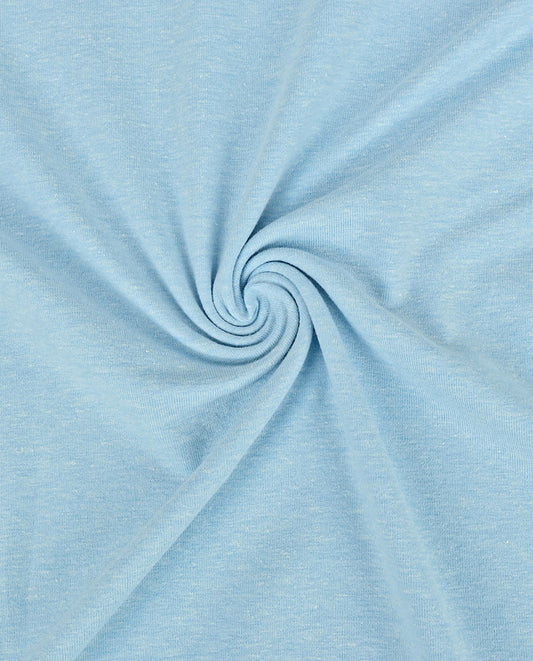 Jersey White Heathered 8973 101 : 8973 Heathered : 101 : Light Blue