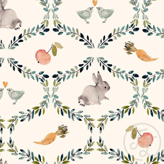 (IN STOCK) Family Fabrics | Cottontails Clover 104-190 | Jersey 180gsm BY THE HALF YARD