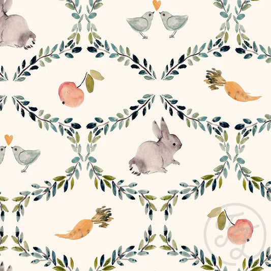 Family Fabrics | Cottontails Clover | 104-190 (by the full yard)