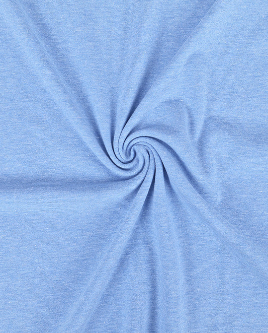 Jersey Heathered White Yarn 8973 : 8973 Heathered : 105 : Cobalt