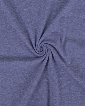 Jersey White Heathered 8973 107 : 8973 Heathered : 107 : Navy