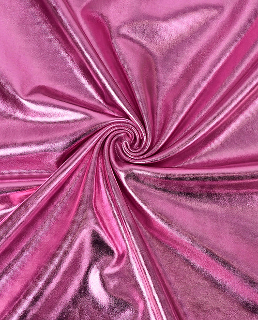 Stretch Foil Fabric : 9000 : 11 : Rose