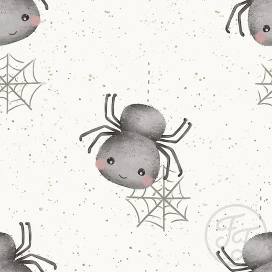 Family Fabrics | Spider Offwhite | 111-203 (by the full yard)