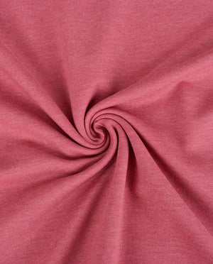 French Terry White Heathered : 8985 : 113 : Rose