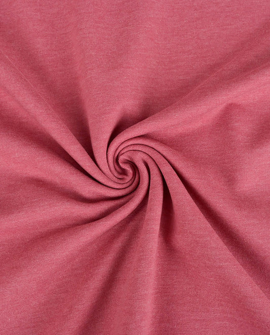 French Terry White Heathered : 8985 : 113 : Rose