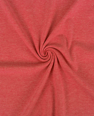 Jersey White Heathered 8973 115 : 8973 Heathered : 115 : Red