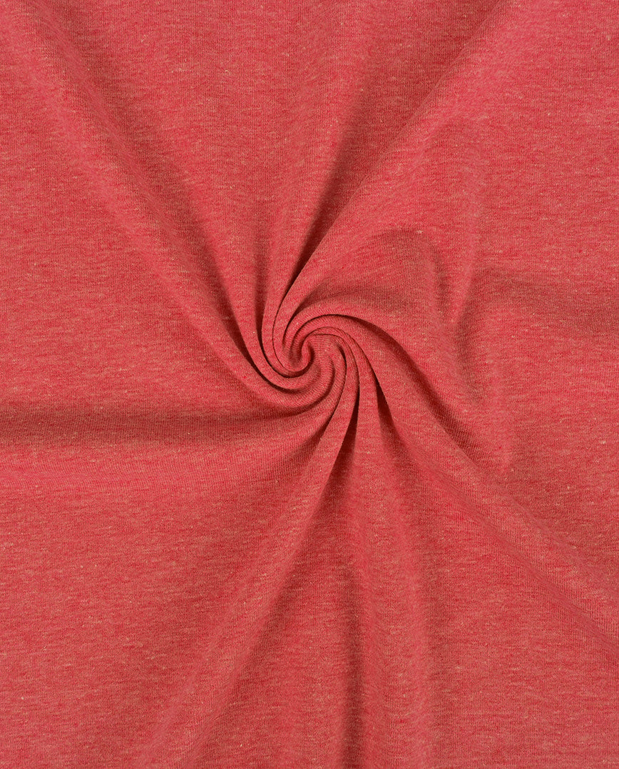 Jersey White Heathered 8973 115 : 8973 Heathered : 115 : Red