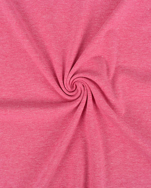 Jersey White Heathered 8973 117 : 8973 Heathered : 117 : Fuchsia