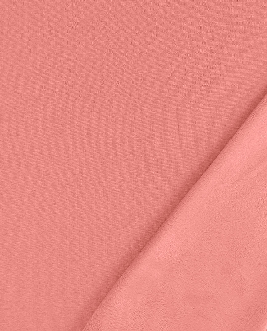 Alpine French Terry (Fleece Backed) Plain : 4997 : 1313 : Old Rose