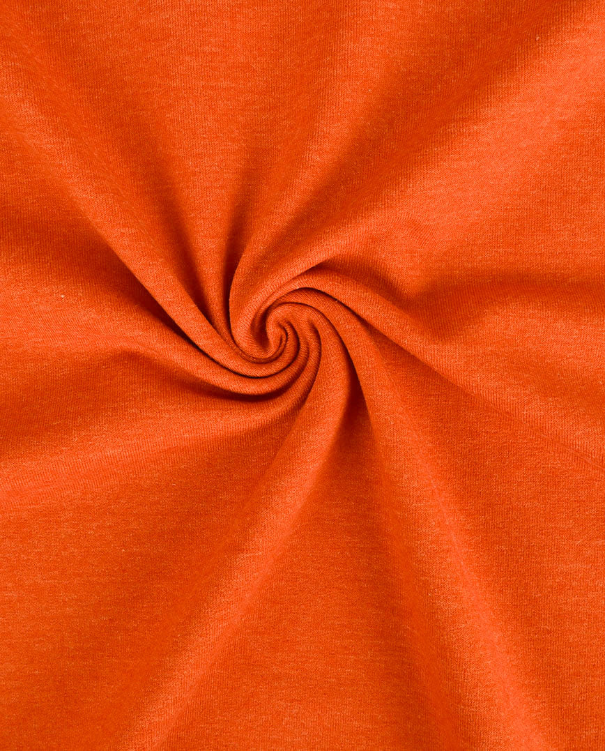 French Terry White Heathered : 8985 : 138 : Orange