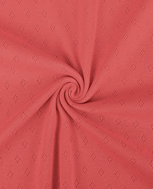 Pointelle Jersey : 4693 : 1418 : Desert Rose