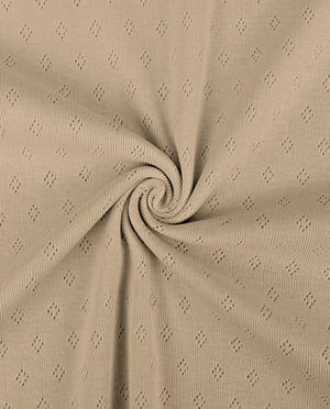 Pointelle Jersey : 4693 : 1453 : Taupe