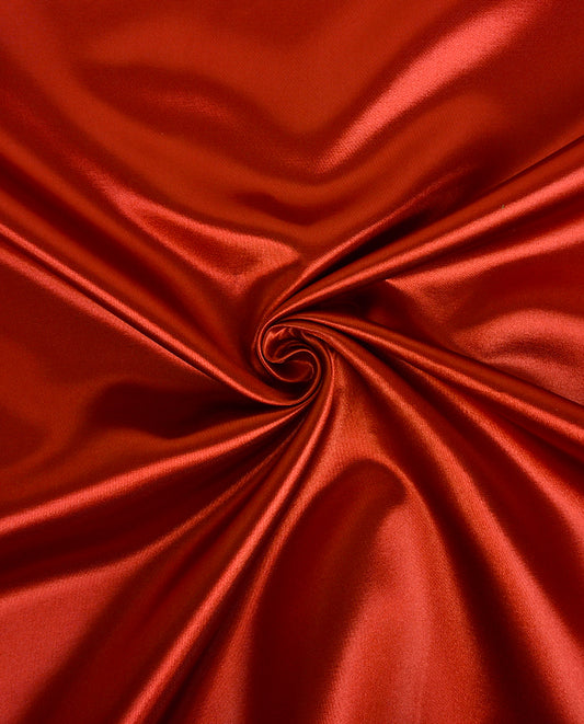 Satin Plain : 9049 : 15 : Red