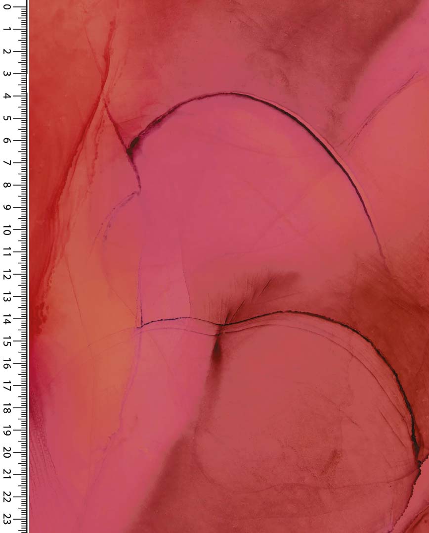 Soft Shell Digital Stylez Flowing Ink : 5370 : 618 : Bordeaux