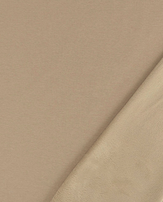 Alpine French Terry (Fleece Backed) Plain : 4997 : 1553 : Taupe