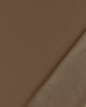 Alpine French Terry (Fleece Backed) Plain : 4997 : 1658 : Dark Brown