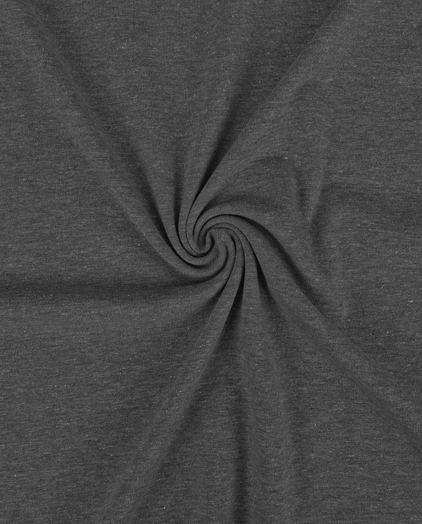 Jersey White Heathered 8973 168 : 8973 Heathered : 168 : Dark Grey