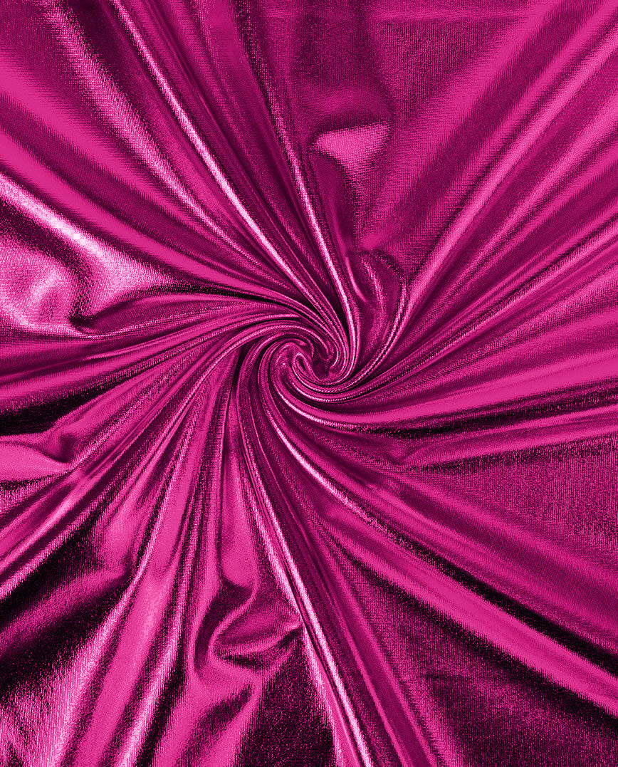 Stretch Foil Fabric : 9000 : 17 : Fuchsia