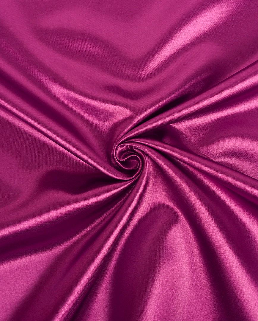 Satin Plain : 9049 : 17 : Fuchsia