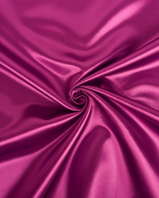 Satin Plain : 9049 : 17 : Fuchsia