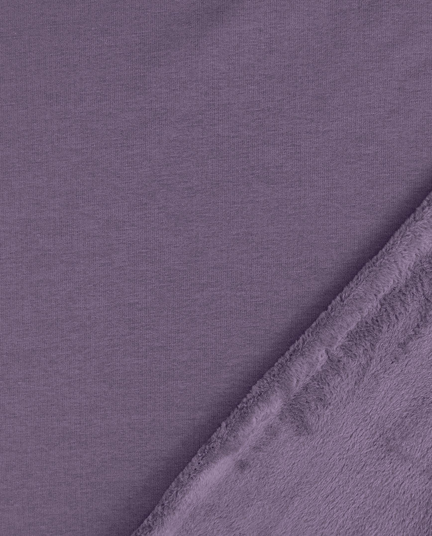 Alpine French Terry (Fleece Backed) Plain : 4997 : 1742 : Purple Sage