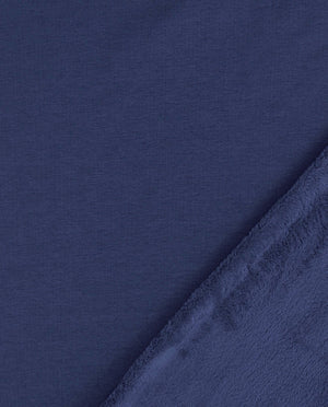 Alpine French Terry (Fleece Backed) Heathered : 4997 : 2105 : Cobalt