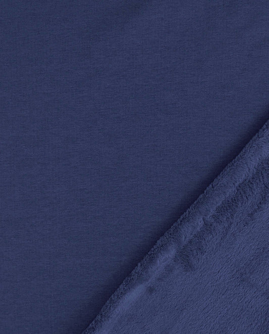 Alpine French Terry (Fleece Backed) Heathered : 4997 : 2105 : Cobalt