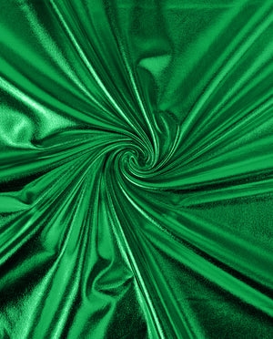 Stretch Foil Fabric : 9000 : 25 : Green