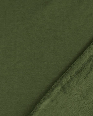 Alpine French Terry (Fleece Backed) Plain : 4997 : 28 : Army Green
