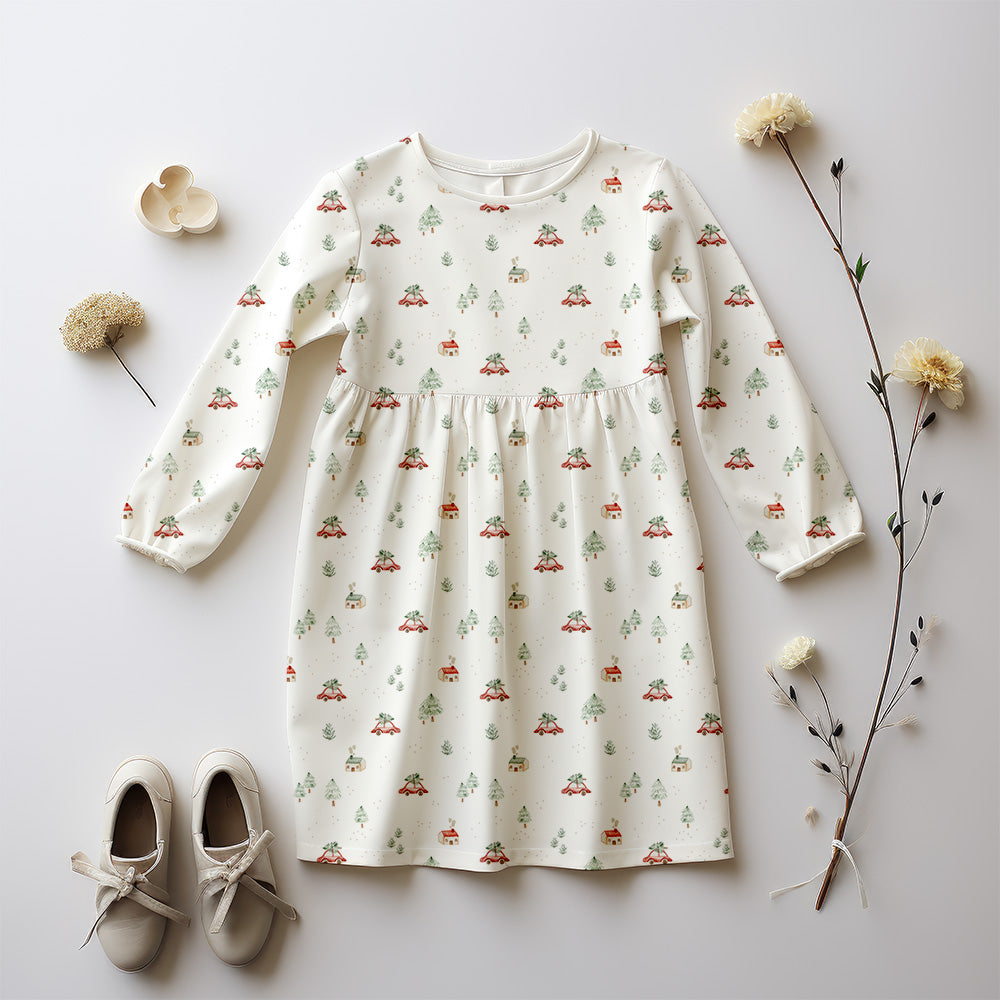 Tygdrommar | Winter Land | Jersey 220gsm | Organic (BY THE HALF YARD)