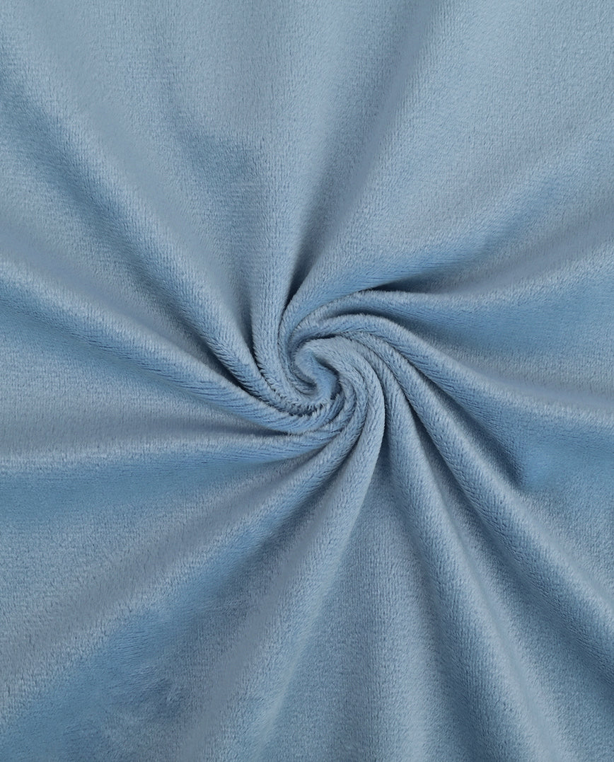 Minky Plain : 5180 : 401 : Jeans Blue