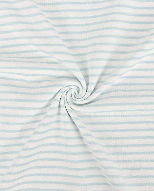 Jersey Stripe Yarn Dyed : 4088 : 1601 : Light Blue
