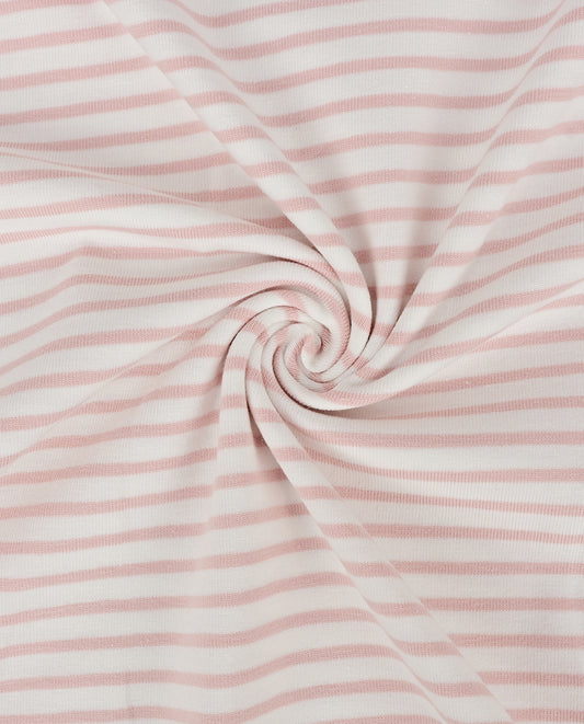 Jersey Stripe Yarn Dyed : 4088 : 1611 : Rose