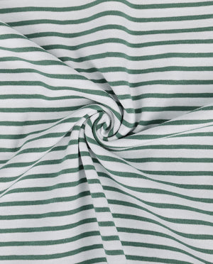 Jersey Stripe Yarn Dyed : 4088 : 1707 : Petrol