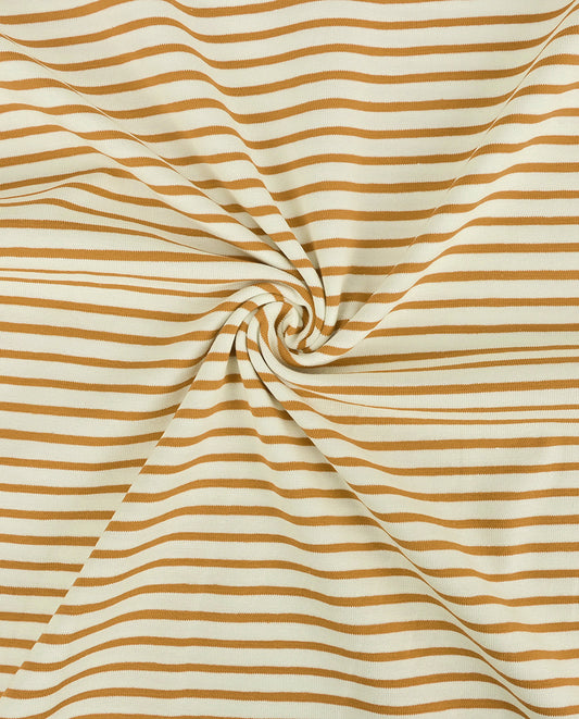 Jersey Stripe Yarn Dyed : 4088 : 1752 : Biscuit