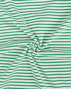 Jersey Stripe Yarn Dyed : 4088 : 25 : Green
