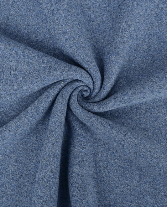 Cotton Heathered Double Fleece : 4459 : 1107 : Jeans Blue