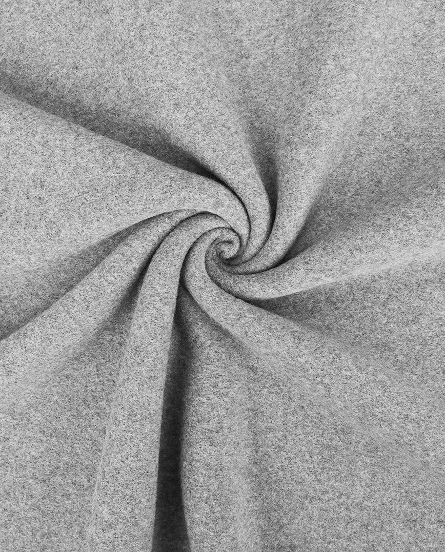 Cotton Heathered Double Fleece : 4459 : 1264 : Grey