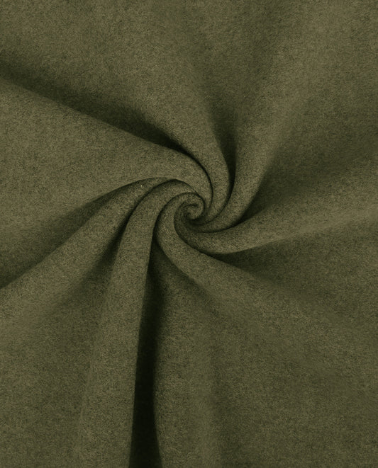 Cotton Heathered Double Fleece : 4459 : 28 : Army Green
