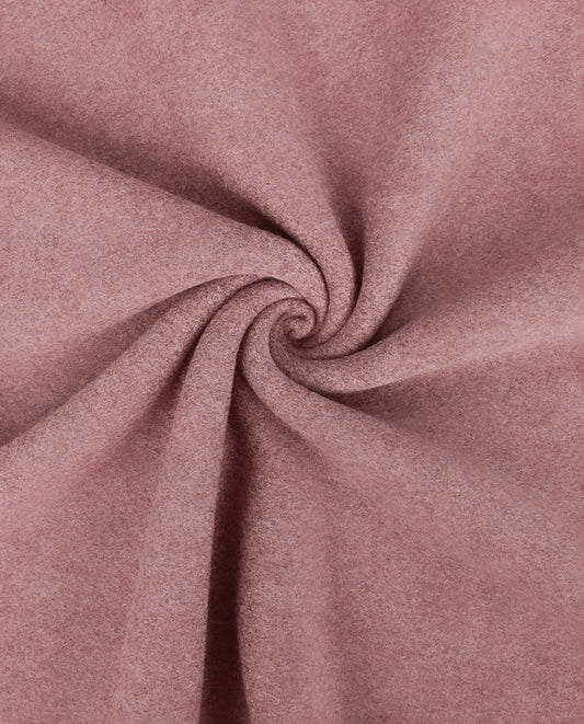Cotton Heathered Double Fleece : 4459 : 413 : Old Rose