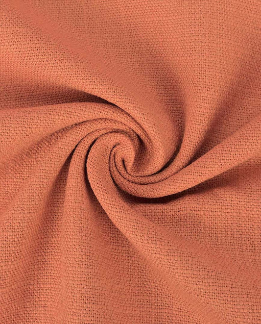 Stretch Linen Plain : 4557 : 1138 : Light Orange