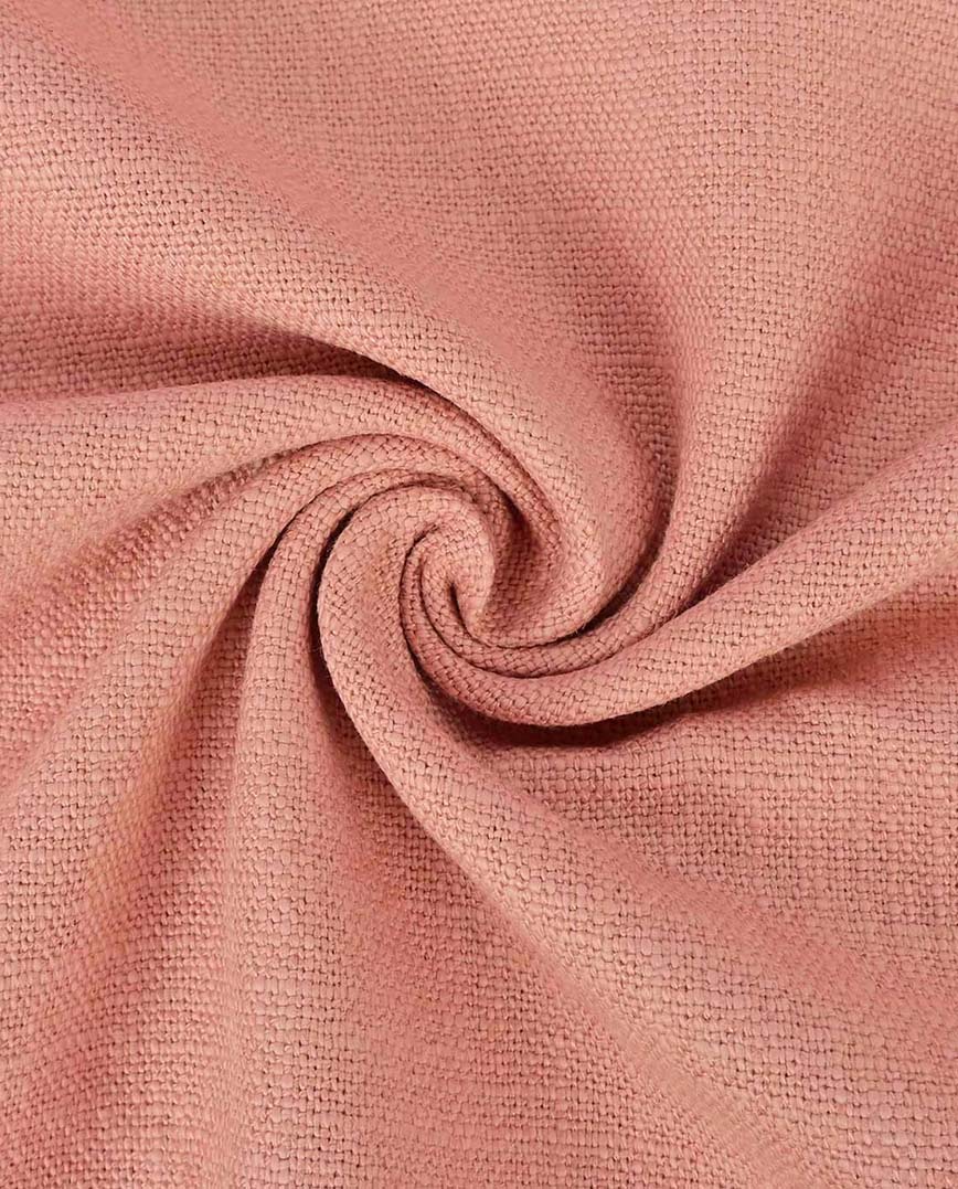 Stretch Linen Plain : 4557 : 1313 : Old Rose